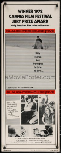 7b1509 SLAUGHTERHOUSE FIVE insert 1972 Kurt Vonnegut's internationally acclaimed best seller!