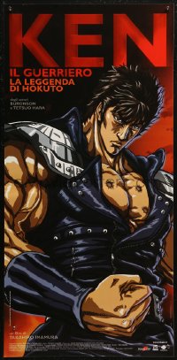 7b0693 FIST OF THE NORTH STAR Italian locandina 2008 Shin Kyuseishu Densetsu Hokuto no Ken!