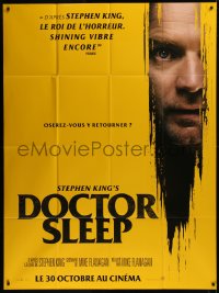 7c0979 DOCTOR SLEEP teaser French 1p 2019 Shining sequel, great image of crazed Ewan McGregor!