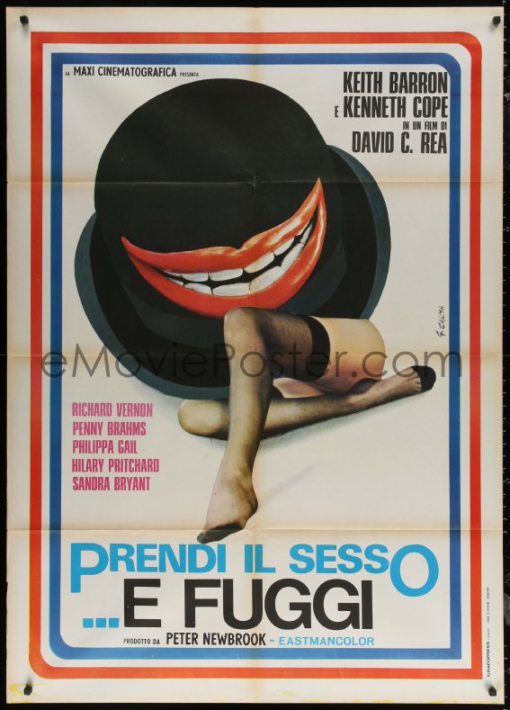 Emovieposter Com 7c0296 Passion Potion Italian 1p 1974 Wacky Calma Art