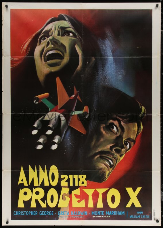 7c0313 Project X Italian 1p 1970 William Castle Christopher George Greta 1034