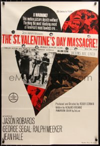 7d0295 ST. VALENTINE'S DAY MASSACRE Aust 1sh 1967 most shocking event of America's most lawless era!