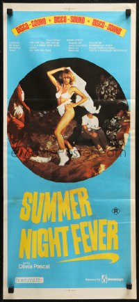 7d0493 SUMMER NIGHT FEVER Aust daybill 1978 Sigi Rothemund German teen comedy!