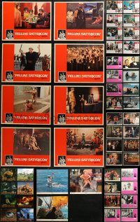 7f0264 LOT OF 75 LOBBY CARDS 1970s-2000s complete & incomplete sets from a variety of movies!