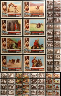 7f0257 LOT OF 96 SPANISH LANGUAGE LOBBY CARDS 1950s-1960s complete sets from a variety of movies!