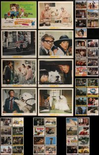 7f0266 LOT OF 71 WALT DISNEY LOBBY CARDS 1970s complete & incomplete sets from a variety of movies!