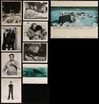 7f0485 LOT OF 9 COLOR AND BLACK & WHITE 8X10 STILLS 1950s-1970s scenes from a variety of movies!