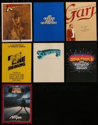 7f0402 LOT OF 7 SCREENING PROGRAMS 1980s the full cast & crew for a variety of different movies!