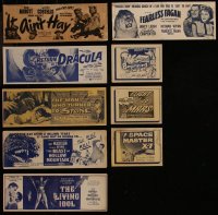 7f0096 LOT OF 9 TITLE STRIPS 1940s-1950s great images from a variety of different movies!