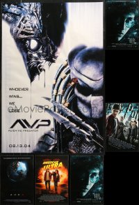 7f0658 LOT OF 6 UNFOLDED MOSTLY DOUBLE-SIDED 27X40 ONE-SHEETS 2000s-2010s cool movie images!