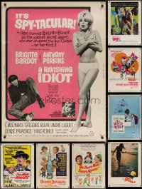 7f0541 LOT OF 9 1960S 30X40S 1960s great images from a variety of different movies!