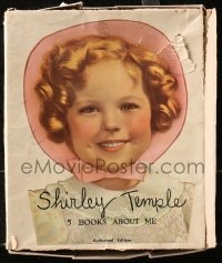 7h0897 SHIRLEY TEMPLE group of 4 softcover books 1930s set of illustrated stories about her, rare!