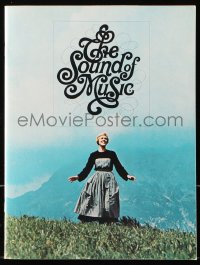 7h1159 SOUND OF MUSIC 36pg souvenir program book 1965 Julie Andrews, Robert Wise musical classic!