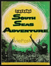 7h1161 SOUTH SEAS ADVENTURE Cinerama souvenir program book 1958 they surrendered to it in Cinerama!