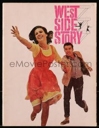 7h1181 WEST SIDE STORY souvenir program book 1962 Academy Award winning classic musical!