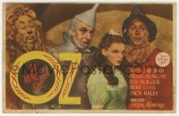 7h0666 WIZARD OF OZ Spanish herald 1945 Judy Garland, Jack Haley, Bert Lahr, Bolger, different!