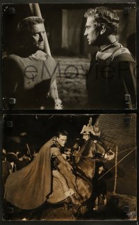 7h0464 SPARTACUS 13 from 10.5x12.5 to 11.25x14 stills 1961 Kubrick, Kirk Douglas, Laughton, Ustoniv