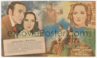 7h0668 WUTHERING HEIGHTS 4pg Spanish herald 1944 different images of Laurence Olivier & Merle Oberon!