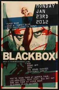 7m0144 BLACKBOX 11x17 music poster 2012 Damon Ranger, Karloff from The Walking Dead!