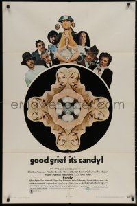 7p0461 CANDY 1sh 1969 Marlon Brando, Ringo Starr, Walter Matthau & pretty Ewa Aulin!