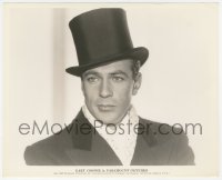 7r0206 GARY COOPER 8.25x10 still 1933 close-up in top hat & dress clothes from Design for Living!