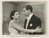 7r0212 GIRLS ABOUT TOWN 8x10.25 still 1931 sexy Kay Francis grabbing young Joel McCrea in tuxedo!