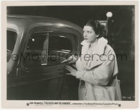 7r0222 GOOSE & THE GANDER 8x10.25 still 1935 worried Kay Francis in cool coat standing by car!