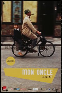 7t0337 MON ONCLE French 16x24 R2013 Jacques Tati as My Uncle, Mr. Hulot, completely different image!