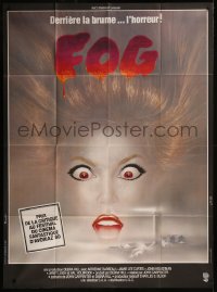 7y0923 FOG French 1p 1980 John Carpenter, best completely different art by Michel Landi!