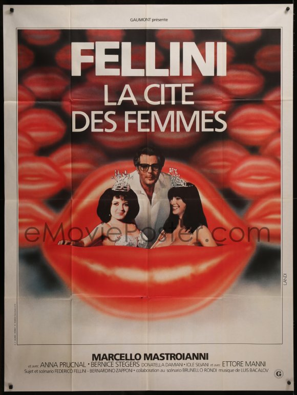 7y0842 City Of Women French 1p 1980 Fellini S La