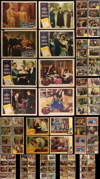 7z0363 LOT OF 92 1940S LOBBY CARDS 1940s incomplete sets from a variety of different movies!