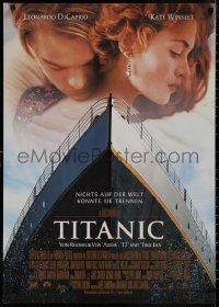 8a0332 TITANIC German 1997 Leonardo DiCaprio & Winslet, Cameron, collide with destiny!