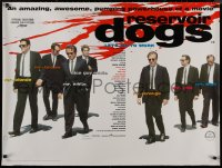 8a0699 RESERVOIR DOGS DS British quad 1992 Quentin Tarantino, Keitel, Buscemi, Penn, NSS version!