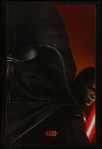 8a1070 REVENGE OF THE SITH teaser DS 1sh 2005 Star Wars Episode III, Christensen as Vader!