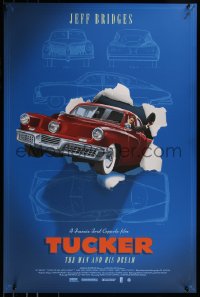 8a0049 TUCKER: THE MAN & HIS DREAM 24x36 art print 2018 Mondo, Durieux, regular edition!