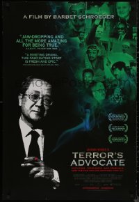 8a1141 TERROR'S ADVOCATE 1sh 2007 L'avocat de la terreur, Jacques Verges, lawyer for terrorists!