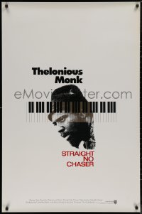 8a1145 THELONIOUS MONK: STRAIGHT, NO CHASER int'l 1sh 1989 Clint Eastwood produced jazz bio!