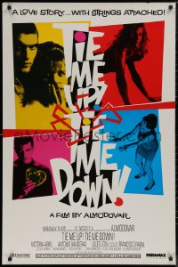 8a1149 TIE ME UP! TIE ME DOWN! 1sh 1990 Almodovar's Atame!, Antonio Banderas, Victoria Abril!