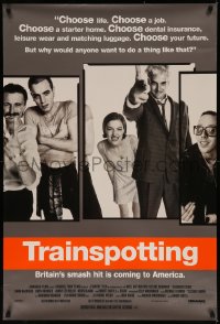 8a1163 TRAINSPOTTING 1sh 1996 heroin drug addict Ewan McGregor, Danny Boyle