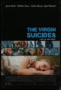 8a1174 VIRGIN SUICIDES 1sh 1999 Sofia Coppola directed, images of pretty Kirstin Dunst & top cast!