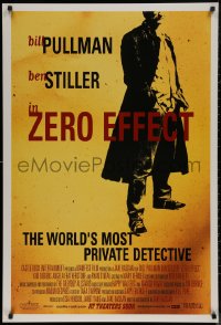 8a1199 ZERO EFFECT advance DS 1sh 1998 Bill Pullman, Ben Stiller, director Jake Kasdan candid!