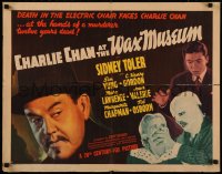 8d0085 CHARLIE CHAN AT THE WAX MUSEUM 1/2sh 1940 Asian detective Sidney Toler, Sen Yung, ultra rare!