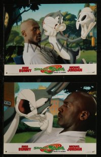 8f0112 SPACE JAM 8 French LCs 1997 Michael Jordan, Bugs Bunny, Taz, Tweety, Sylvester, basketball!