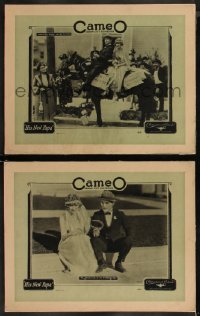 8g1191 HIS NEW PAPA 2 LCs 1923 Cameo Clean Cut Comedies with Cliff Bowes, Vance, ultra rare!