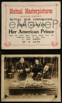 8g0165 HER AMERICAN PRINCE 7 8x10 LCs 1916 Ormi Hawley, Bradley Barker, Arthur Donaldson!