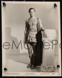 8g0219 MARLON BRANDO 5 8x10 stills 1950s-1960s several from Julius Caesar, as Napoleon Bonaparte!