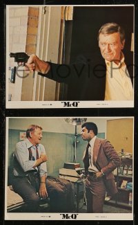 8g0472 McQ 8 int'l 8x10 mini LCs 1974 directed by John Sturges, John Wayne, Diana Muldaur!