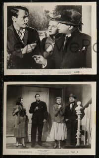 8g0119 NIGHTMARE 10 8x10 stills 1956 Edward G. Robinson, Kevin McCarthy, from Cornel Woolrich novel!