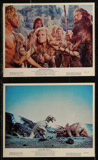 8g0491 ONE MILLION YEARS B.C. 4 color 8x10 stills 1967 sexy Raquel Welch & caveman John Richardson!