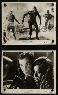 8g0316 PLANET OF THE VAMPIRES 3 8x10 stills 1965 Mario Bava, cool sci-fi horror images, Sullivan!